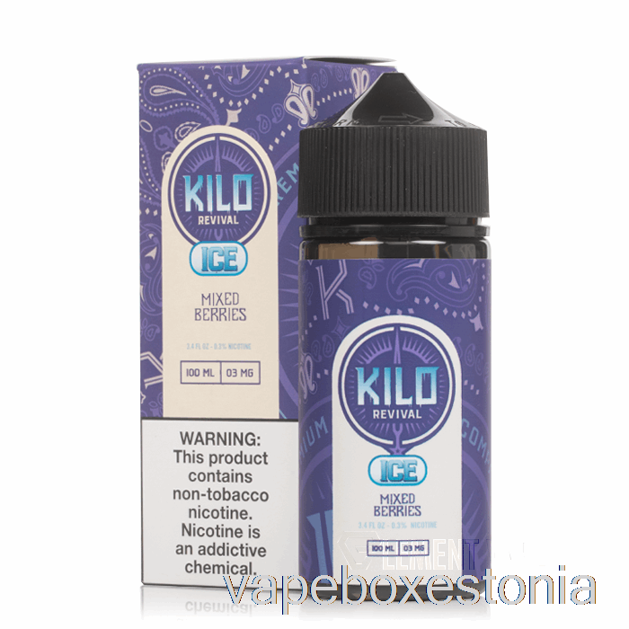 Vape Box Estonia Ice Mix Marjad - Kilo Revival - 100ml 6mg